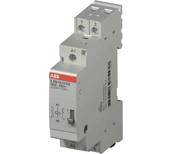 Блокировочное реле ABB Е290-16-11/230 1НО+1НЗ 2TAZ312000R2013