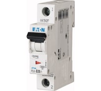Автоматический модульный выключатель EATON 1п C 20А 6кА PL6-C20/1 286534