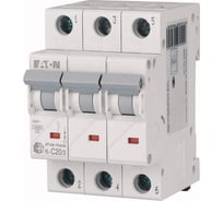 Автоматический модульный выключатель EATON 3п C 20А 4.5кА HL-C20/3 194792
