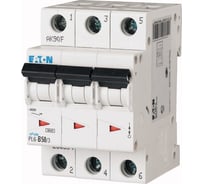 Автоматический модульный выключатель EATON 3п C 50А 6кА PL6-C50/3 286606