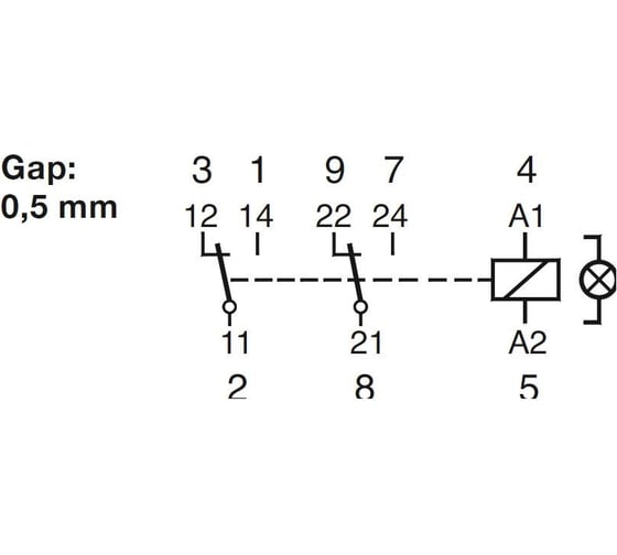Промежуточное реле ComatReleco C12-A21FX/DC24V PN84844