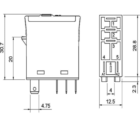 Промежуточное реле ComatReleco C14-A10/AC230V PN132592