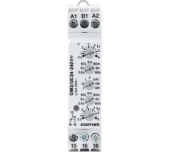 Многофункциональное реле времени ComatReleco CIM3/UC24-240V PN84500