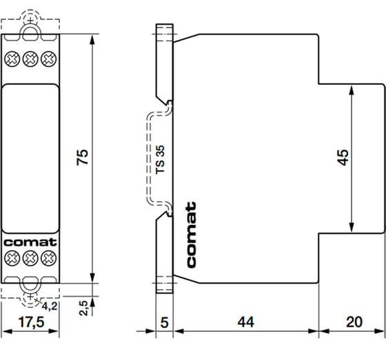 Многофункциональное реле времени ComatReleco CIM3/UC24-240V PN84500