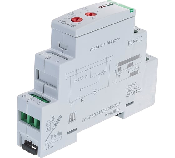 Реле времени F&F PO-415 EA02.001.018