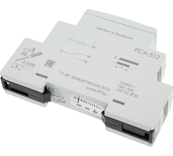Реле времени F&F PCA-512 EA02.001.001