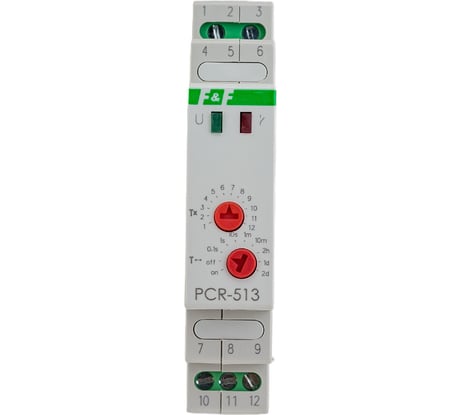 Реле времени F&F PCR-513 EA02.001.003