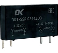 Твердотельное реле DELTAKIP Delta-Kip DK1-SSR 0244ZD3 DK-F0000026