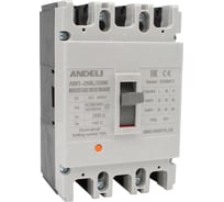 Автоматический выключатель ANDELI AM1-250L/3P 250A 35KA ADL06-042