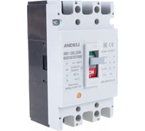 Автоматический выключатель ANDELI AM1-125L/3P 80A 30KA ADL06-024
