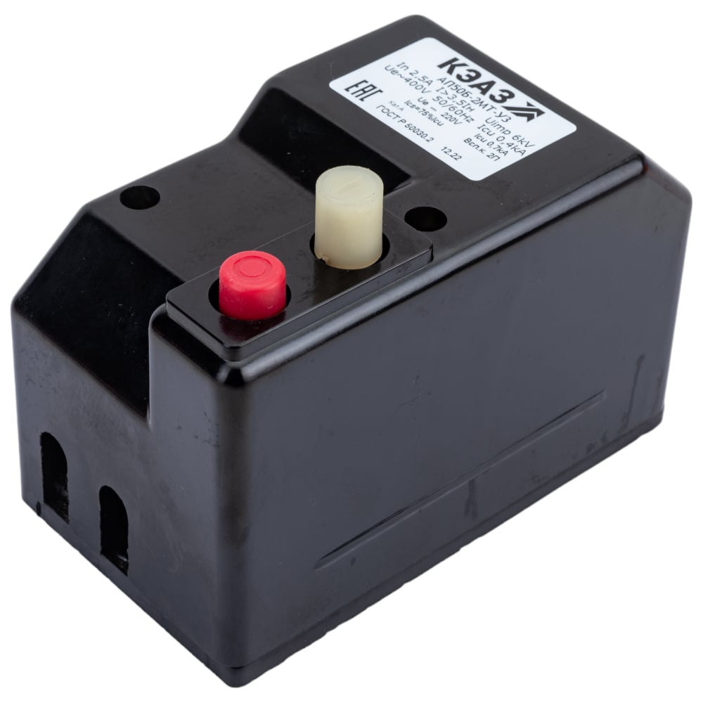 Автоматический выключатель КЭАЗ АП50Б-2МТ-2,5А-3,5Iн-500AC/220DC-2П-У3 ...