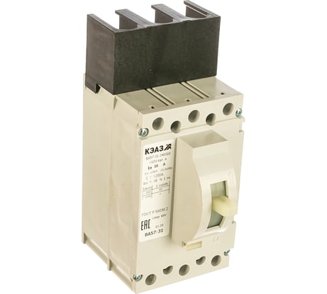 Автоматический выключатель КЭАЗ ВА57-31-340010-80А-1200-690AC-УХЛ3-КЭАЗ 108428