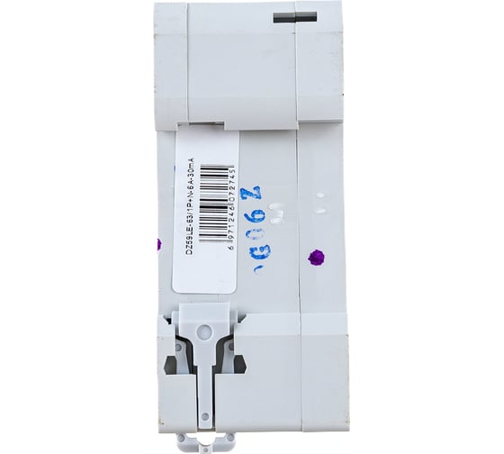 Дифференциальный автомат ANDELI DZ59LE-40 1P+N 10A 30mA х-ка С 4.5kA ADL02-051