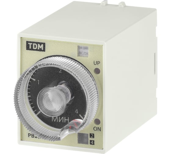 Реле времени TDM ELECTRIC РВ3G-4мин/24час-5A-24/230В-8Ц SQ1503-0014