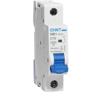 Автоматический выключатель CHINT модульный 1п C 10А 10кА NB1-63H (R) 179782