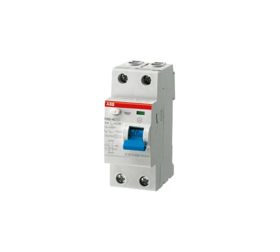 УЗО ABB F202A 2Р, 40А, 30mA, 2CSF202101R1400