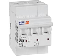 Автоматический модульный выключатель КЭАЗ OptiDin BM63-3C20-4.5-УХЛ3 326813