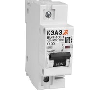 Автоматический модульный выключатель КЭАЗ ВА47-100-1C25-УХЛ3 (10кА) 318104