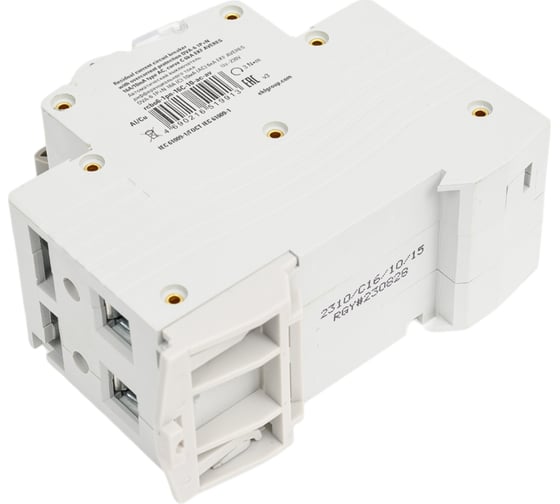 Автоматический выключатель дифференциального тока EKF DVA-6 1P+N, 16А (C), 10мА (AC), 6кА, AVERES rcbo6-1pn-16C-10-ac-av