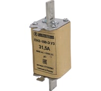 Плавкая вставка Электротехник пн2-100-э у3 на 31,5а, стальные ножи ET522863