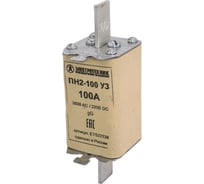 Плавкая вставка Электротехник пн2-100 у3 на 100а, медные ножи ET522538