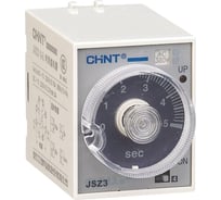 Реле времени CHINT JSZ3A-A базового типа многодиапазонная задержка включения 0 .05-0 .5/5/30s/3min AC 220В 294320