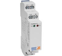 Реле контроля фаз КЭАЗ OptiRel D PHS-3-1M-03-PN-1 чередования обрыва фаз 3Ф+N 1СО 331983