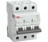 Автоматический выключатель EKF AVERES AV-10, 3P, 25A, C, 10kA, SQ mcb*10-3-25C-av 1
