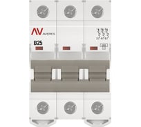 Автоматический выключатель EKF AV-6 3P 25A (B) 6kA AVERES mcb6-3-25B-av