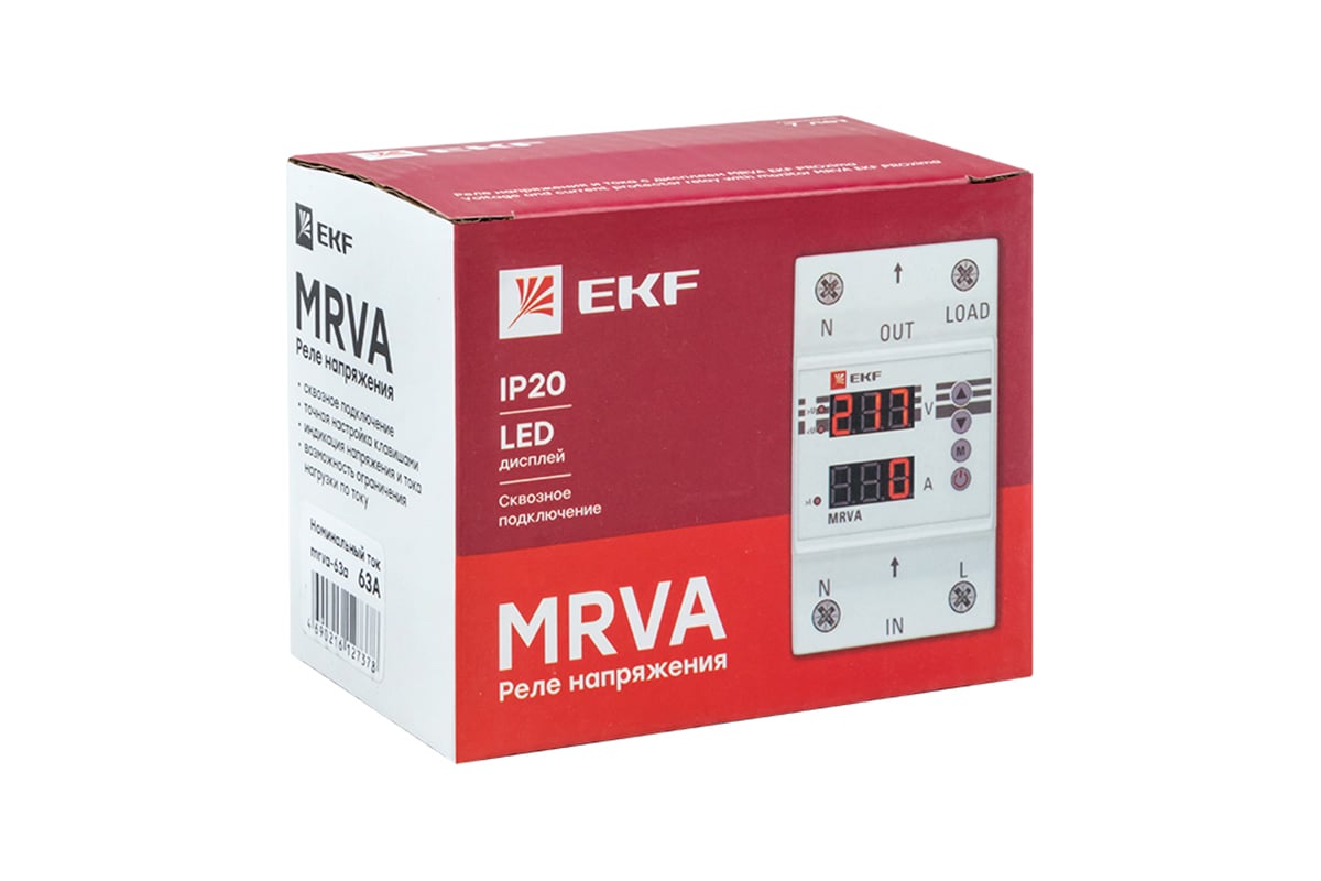 Реле контроля напряжения ekf mrva. Реле напряжения и тока с дисплеем Mrva 63a EKF proxima. Реле напряжения EKF Mrva-3 63a. Трехфазное реле напряжения и тока EKF С дисплеем Mrva-3, 63a Mrva-3-63a.