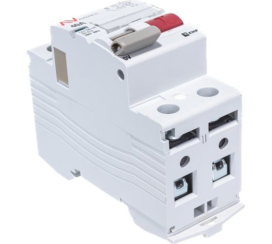 Устройство защитного отключения EKF DV 2P 40А/100мА AC AVERES rccb-2-40-100-ac-av