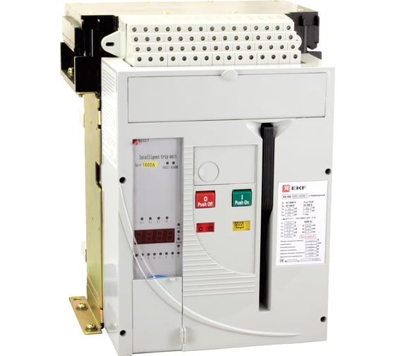 Автоматический выкатной выключатель EKF ВА-450 1600/400А 3P 55кА mccb450-1600-400v