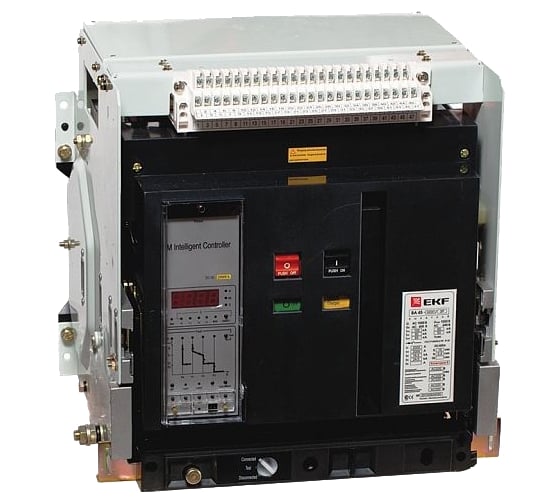 Автоматический стационарный выключатель EKF ВА-45 2000/630А 3P 50кА PROxima mccb45-2000-630 1