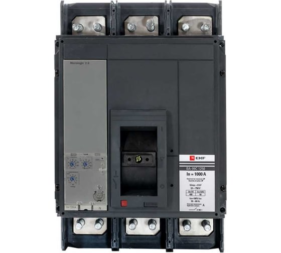 Автоматический выключатель EKF ВА-99C 1250/1000А 3P 50кА PROxima mccb99C-1250-1000