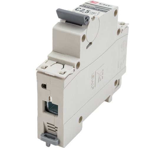 Автоматический выключатель EKF PROxima ВА 47-63, 1P, 2,5А, C, 4,5kA mcb4763-1-2.5C-pro