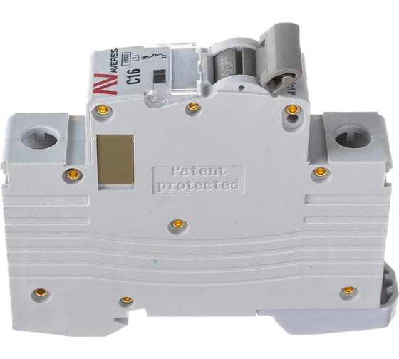 Автоматический выключатель EKF AVERES AV-10, 1P, 16A (C) 10kA mcb10-1-16C-av