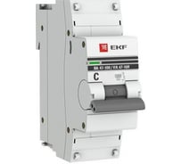 Автоматический выключатель EKF PROxima ВА 47-100, 1P, 16А, C, 10kA mcb47100-1-16C-pro
