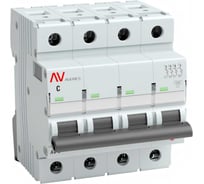 Автоматический выключатель EKF AVERES AV-6, 4P, 40A, C, 6kA mcb6-4-40C-av