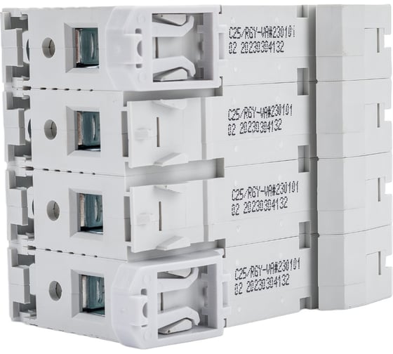 Автоматический выключатель EKF AVERES AV-6, 4P, 25A, C, 6kA mcb6-4-25C-av