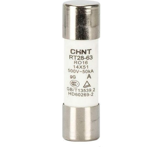 Плавкая вставка CHINT цилиндрическая RT28-63 50А 14x51 (R) 520495