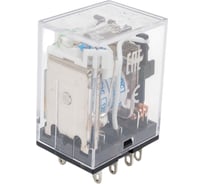 Промежуточное реле CHINT JZX-22F(D) 3 контакта, с индикатором LED, 5А, 12В AC 285355