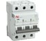 Автоматический выключатель EKF AV-10, 3P, 40A, 10kA, AVERES mcb10-3-40C-av 1