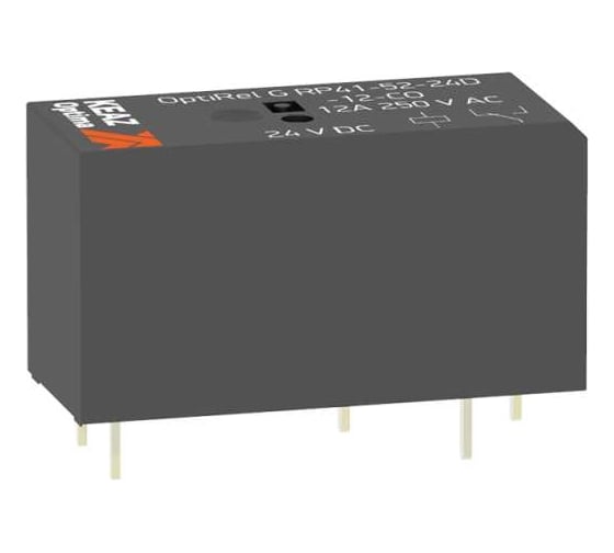 Промежуточное реле КЭАЗ OptiRel G RP41-51-24D-12-CO 281012