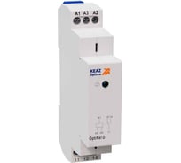 Промежуточное реле КЭАЗ OptiRel D GR-08-024U-2 модульное 8А 24В AC/DC 2СО 332037