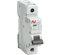 Автоматический выключатель EKF AV-6, 1P, 40A, B, 6kA, AVERES mcb6-1-40B-av