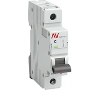 Автоматический выключатель EKF AVERES AV-10, 1P, 4A, C, 10kA, SQ mcb*10-1-04C-av