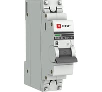 Автоматический выключатель EKF PROxima ВА 47-63, 1P, 1А, В, 4,5kA mcb4763-1-01B-pro
