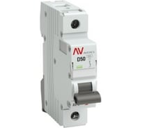 Автоматический выключатель EKF AV-6, 1P, 50A, 6kA, AVERES mcb6-1-50D-av