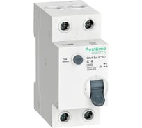Автоматический выключатель диф. тока Systeme Electric City9 set (авдт) 1p+n с 16а 6ka 10ма тип-a 230в C9D61616