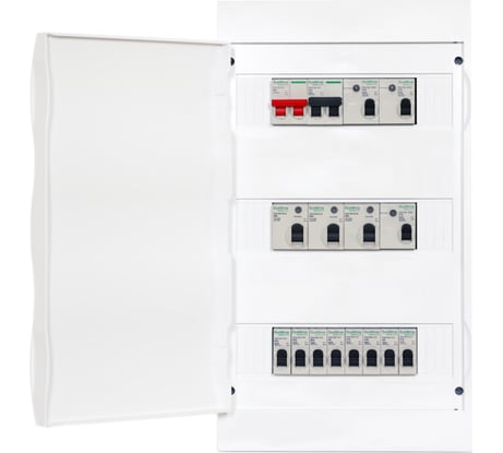 Автоматический выключатель диф. тока Systeme Electric City9 set (авдт) 1p+n с 10а 6ka 30ма тип-a 230в C9D65610